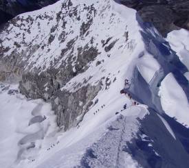 Bestigning af Island Peak 6.189 meter