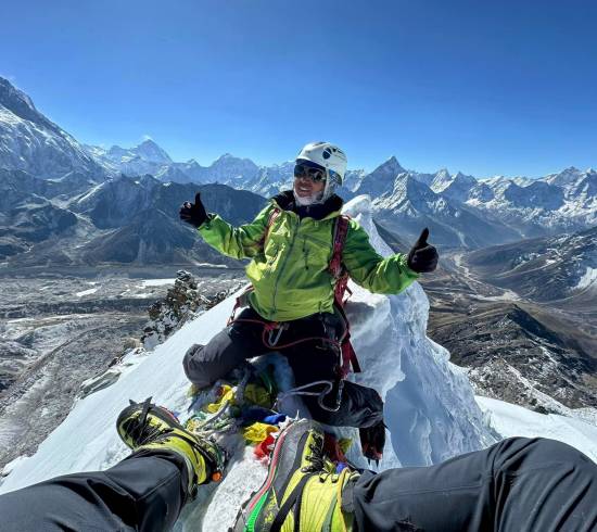 Lobuche East Climb