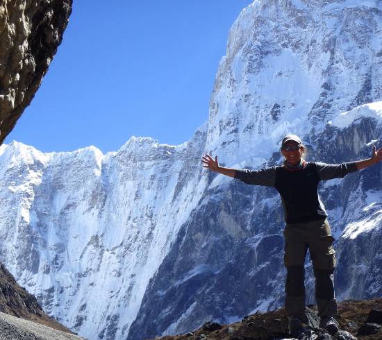 Kanchenjunga base camp højdekurver