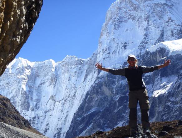 Kanchenjunga base camp højdekurver