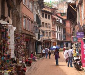 Bhaktapur i Nepal