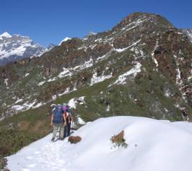 Østnepalesere på Makalu trek