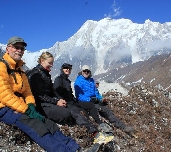 Larkya Phedi 4.400 meter (Dharamsala)