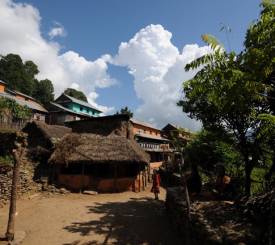 Manaslu trek - Barpak til Laprak