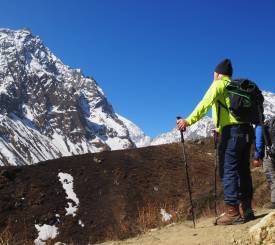 Larkya Phedi 4.400 meter (Dharamsala)
