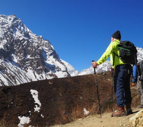Larkya Phedi 4.400 meter (Dharamsala)