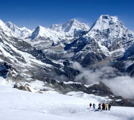 Khare - Merapeak base camp