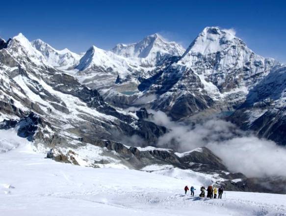 Khare - Merapeak base camp