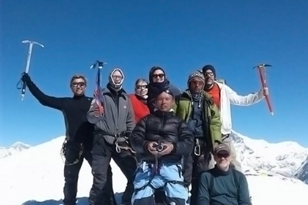 Fantastisk tur til Mera Peak 