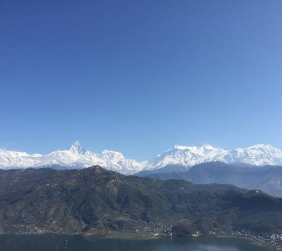 Overnatning i Pokhara på Lakeside Hotel