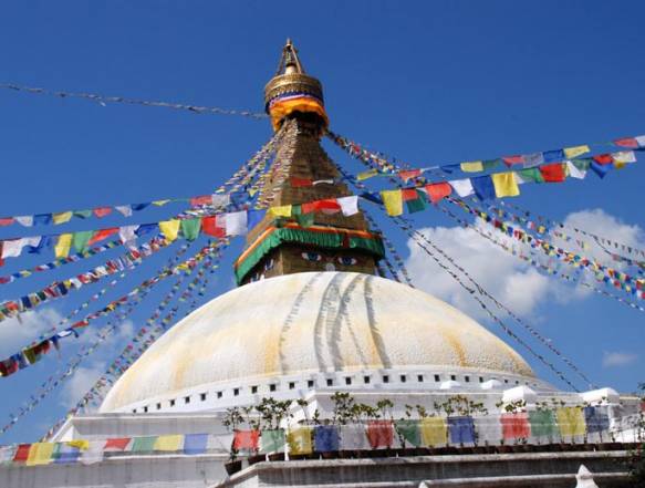 Kathmandu rundtur - Pashupatinath, Bhoudanath og Durbar Square