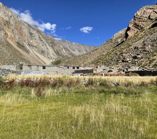 Hilsa - Great Himalayan Trail. Tibets grænse