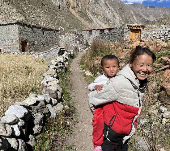 Lamka Lagna passet 4.300 meter til Manipeme