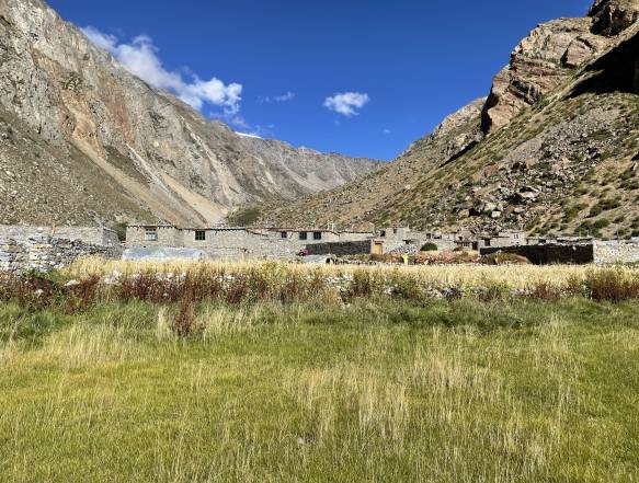 Hilsa - Great Himalayan Trail. Tibets grænse