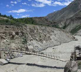 Panma dalen, flodkrydsning og Jhola 3.150 meter