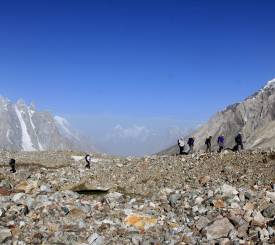 Baltoro gletcheren og Horbose 3.795 meter