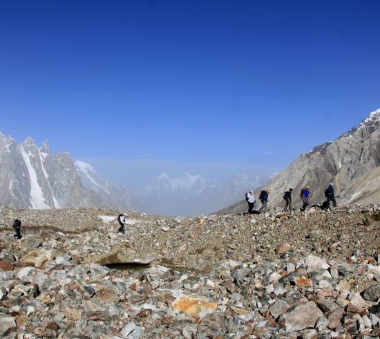 Baltoro gletcheren og Horbose 3.795 meter