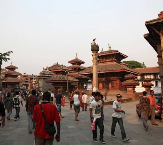 Kathmandu og kongebyen Bhaktapur