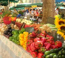 Marked i Provence