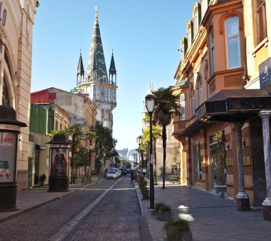Tbilisi og besøg i landsbyen Juta