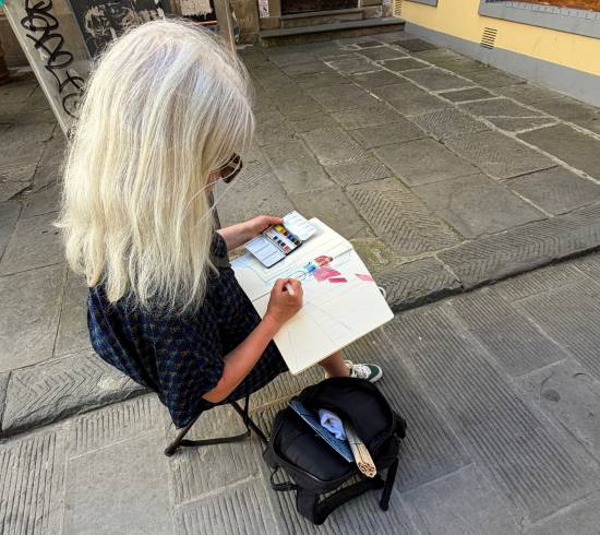 Malekursus  Firenze Italien Kipling Travel