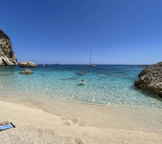 Cala Luna stranden Sardinien