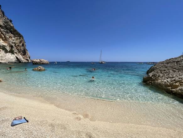 Cala Luna stranden Sardinien