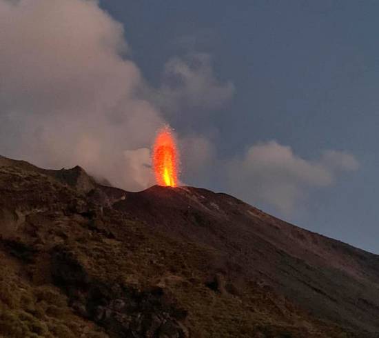 Stromboli-vulkan