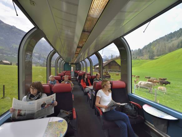 Togrejse til Interlaken