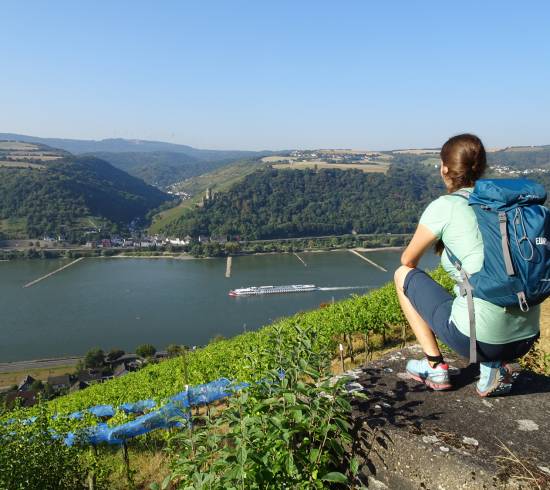 Vandreferie langs Rhinen