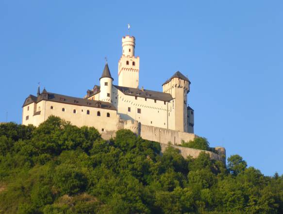 Marksburg slot i Bayern