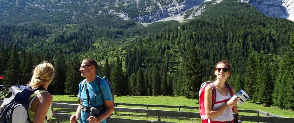 Til toppen af Zugspitze