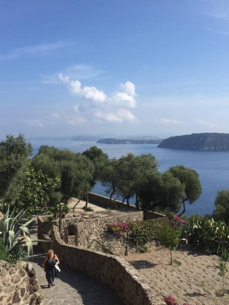 Malekursus på Ischia med Pia Fonnesbech