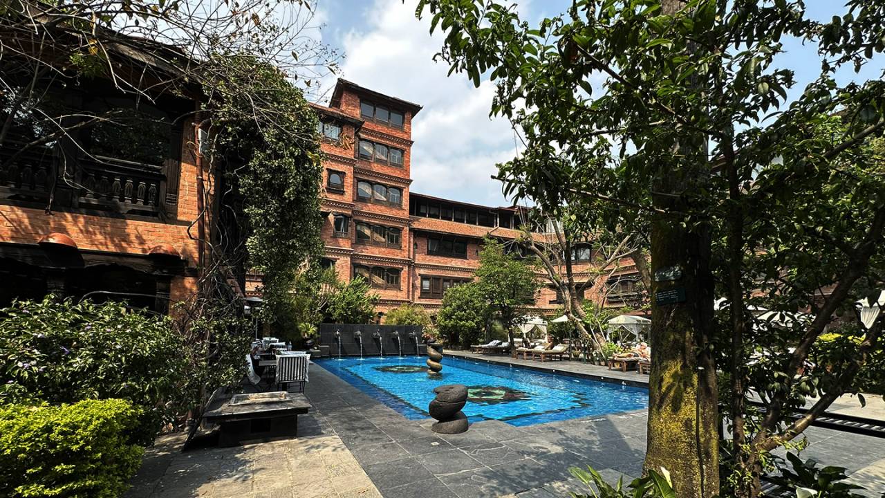 Dwarikas swimmingpool KIPLING