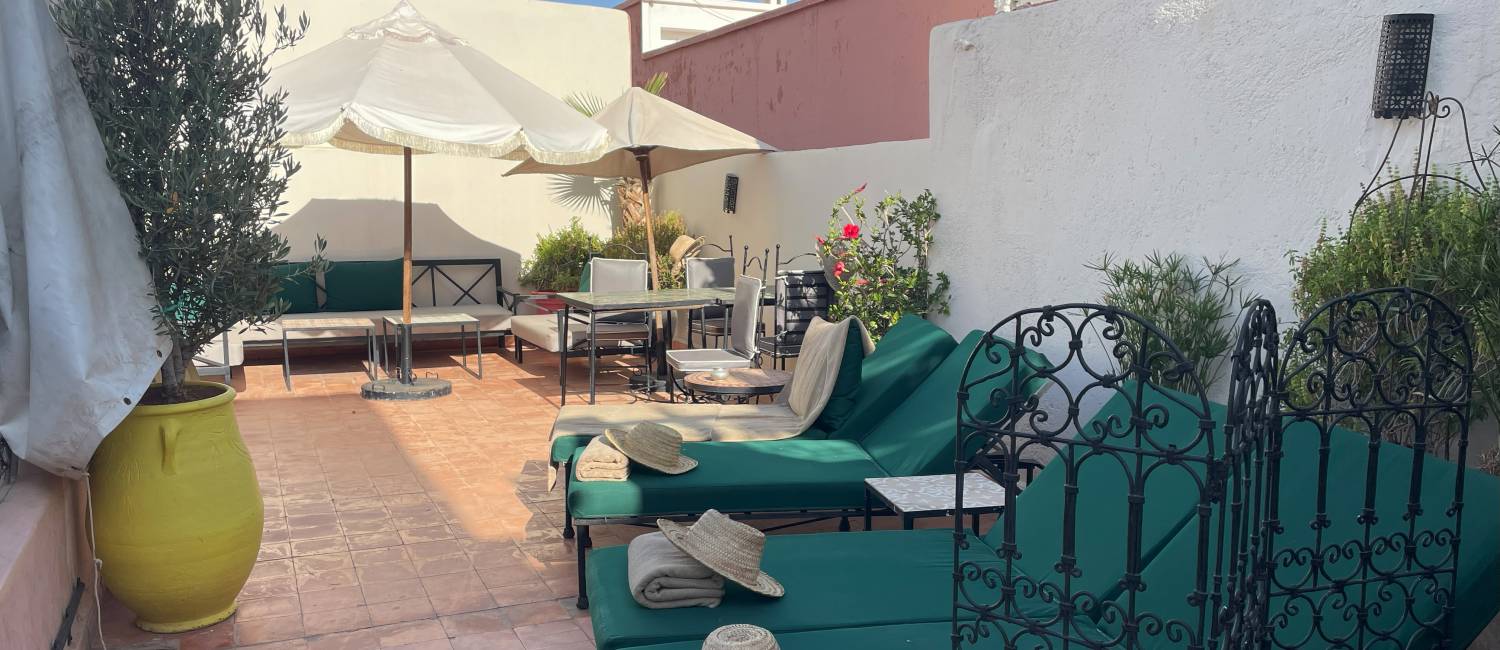 Tawargit i Marrakech Riad hotel