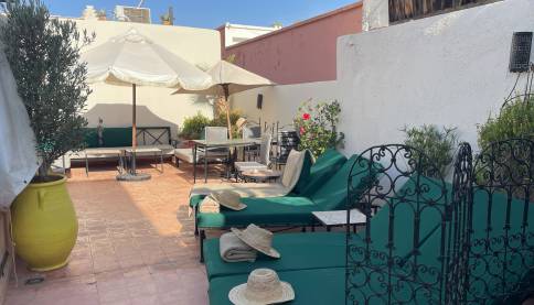 Tawargit i Marrakech Riad hotel