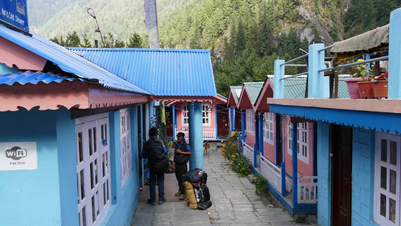 Lodge trekking Nepal