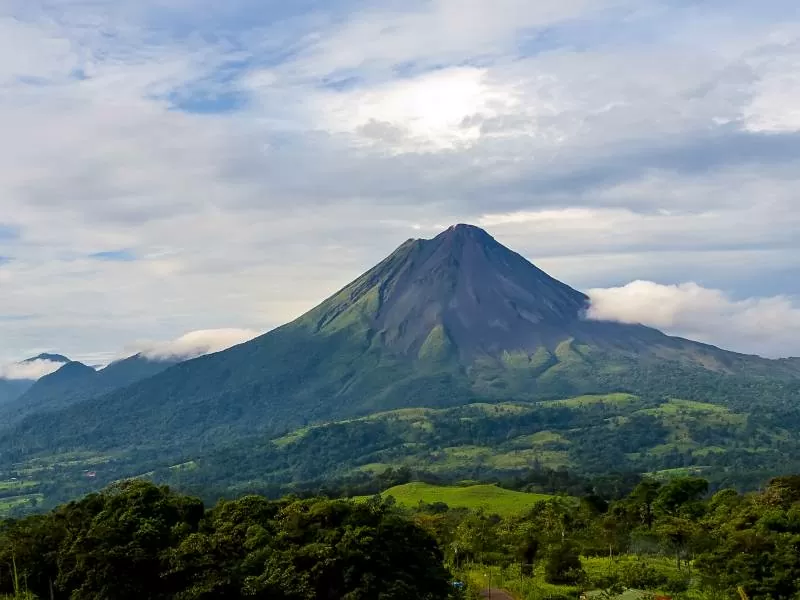 vulkan i Costa Rica