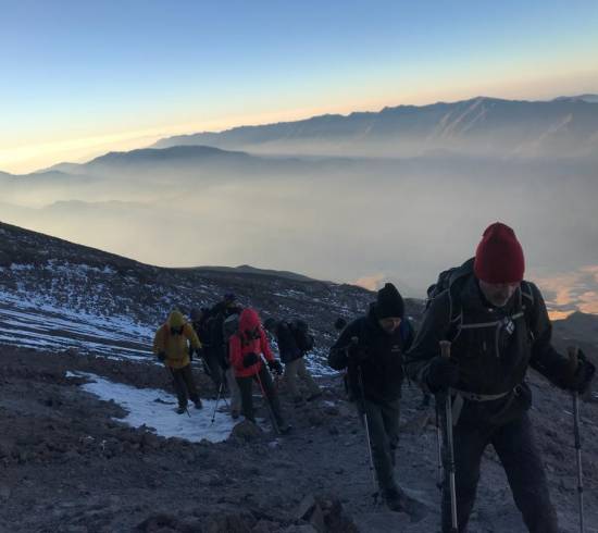 Mod Damavand, Bargah camp 4.180 meter