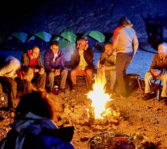 Wadi Araba til Ras el Fied