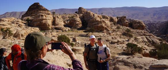 Mod Dana Biosphere Reserve – trekket starter. Wadi Feyan