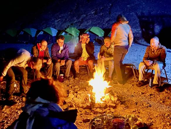 Wadi Araba til Ras el Fied