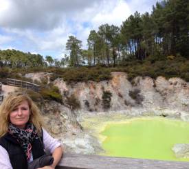 Vulkansk aktivitet i Rotorua