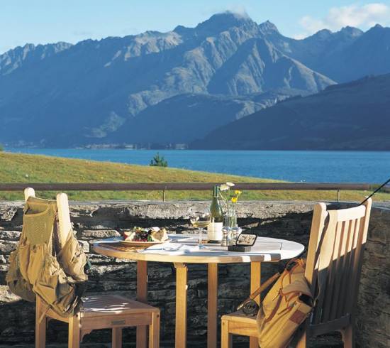 Frokost i Queenstown New Zealand