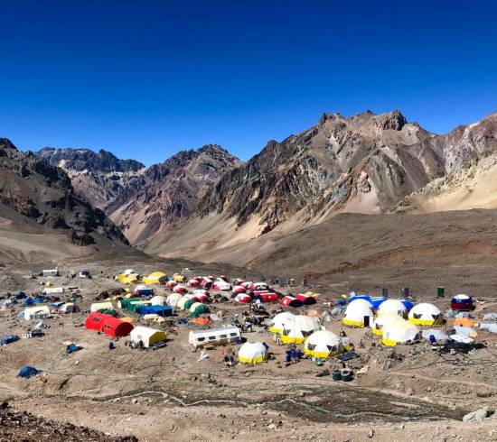 Plaza de Mulas Aconcagua base camp