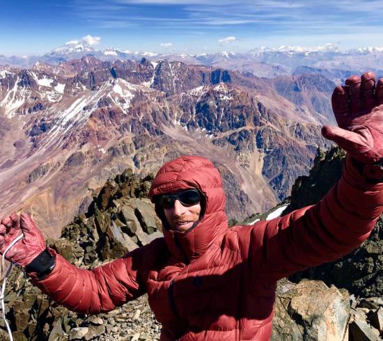 Bjergbestigning Sydamerika Andesbjergene