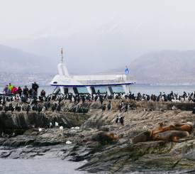 Ushuaia, verdens sydligste by med Verdens Ende & Beagle Channel Cruise