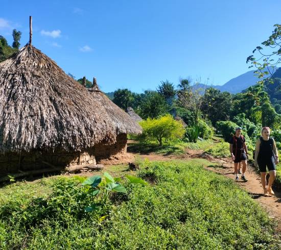 Machete Pelao, start på trekking ind til The Lost City
