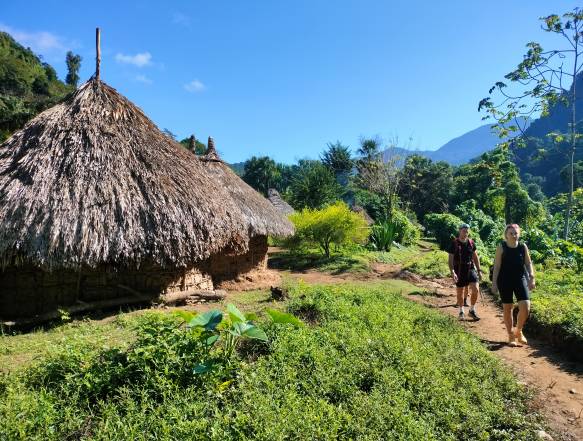 Machete Pelao, start på trekking ind til The Lost City