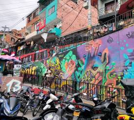 Comuna 13 i Medellin